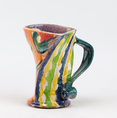 Lot 500 - PAUL JACKSON (born 1954); a slipware mug of...