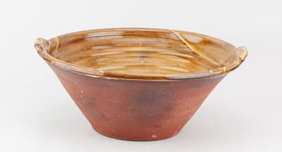 Lot 80 - PATIA DAVIS (born 1967); a slipware pancheon...