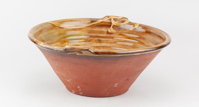 Lot 80 - PATIA DAVIS (born 1967); a slipware pancheon...