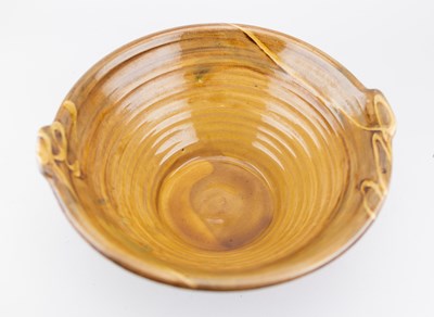 Lot 80 - PATIA DAVIS (born 1967); a slipware pancheon...