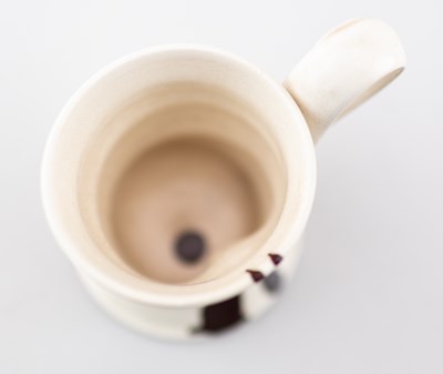 Lot 55 - JONNA BEHRENS (born 1946); an earthenware jug...