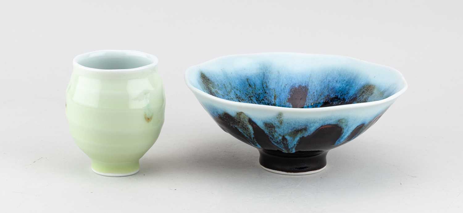 Lot 73 - MATTHEW BLAKELY (born 1965); a porcelain bowl...