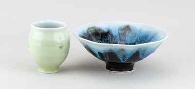 Lot 73 - MATTHEW BLAKELY (born 1965); a porcelain bowl...