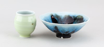 Lot 73 - MATTHEW BLAKELY (born 1965); a porcelain bowl...