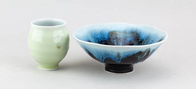 Lot 73 - MATTHEW BLAKELY (born 1965); a porcelain bowl...