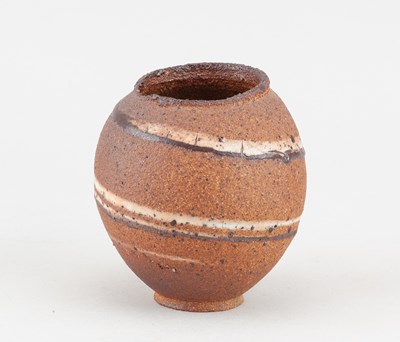 Lot 1 - ADAM BUICK (born 1978); a miniature stoneware...