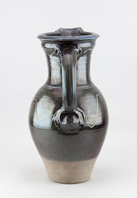 Lot 74 - MICHAEL CASSON (1925-2003); a very tall salt...