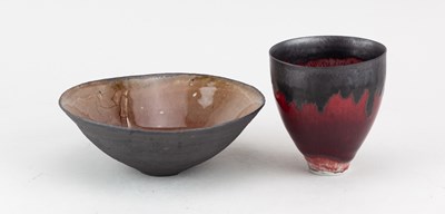 Lot 64 - MARGARET CURTIS (born 1955); a porcelain bowl...