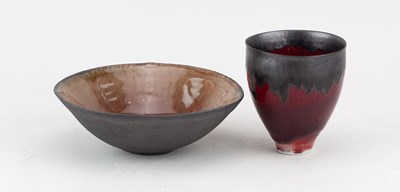 Lot 64 - MARGARET CURTIS (born 1955); a porcelain bowl...