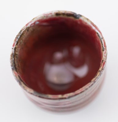 Lot 65 - MARGARET CURTIS (born 1955); a stoneware sake...