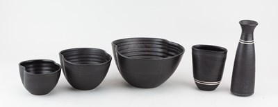 Lot 62 - LOUISE DARBY (born 1957); a nest of three...