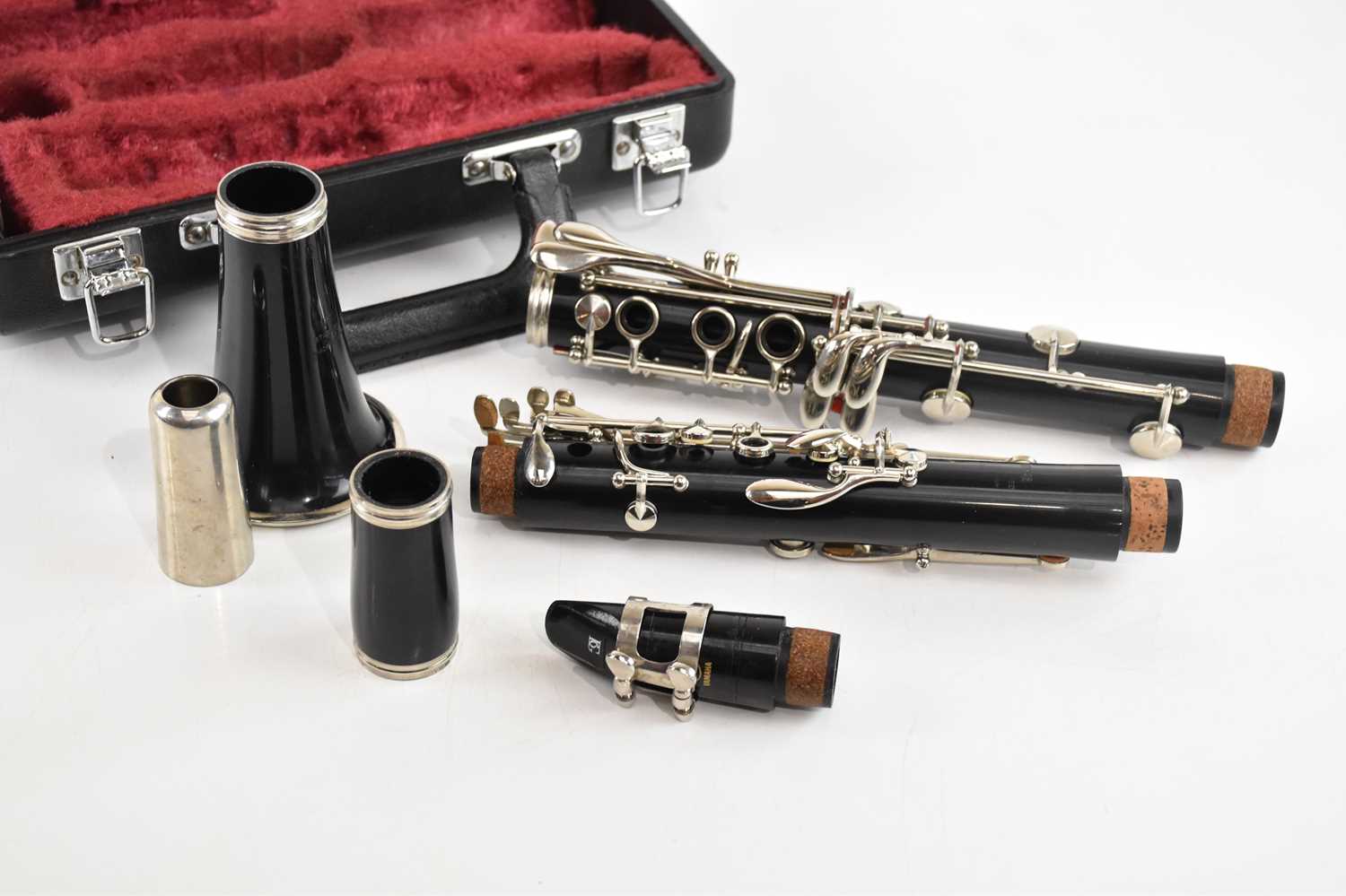 Lot 1568 - A cased Yamaha B flat clarinet.