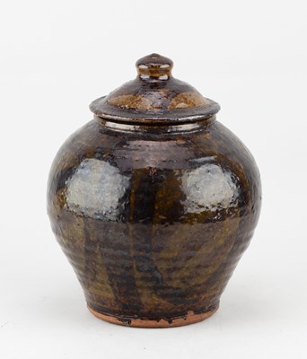 Lot 27 - DOUG FITCH (born 1964); a slipware jar and...