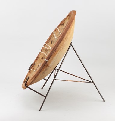 Lot 56 - JULIA GATRILL (born 1960); a stoneware platter...