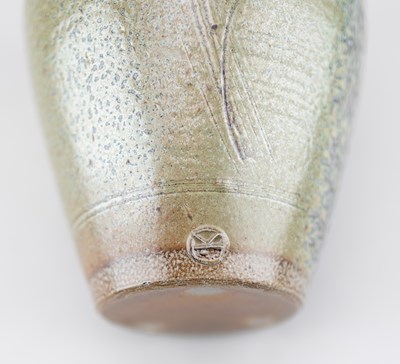Lot 70 - MARK GRIFFITHS (born 1956); a tall stoneware...