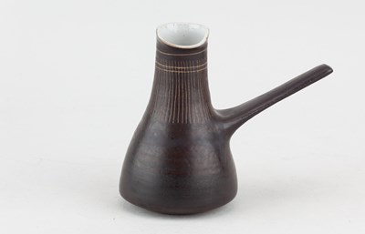 Lot 63 - LUCIE RIE (1902-1995); a stoneware milk jug...