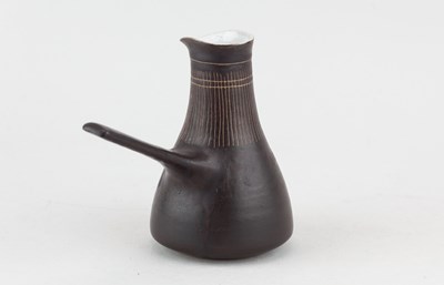 Lot 63 - LUCIE RIE (1902-1995); a stoneware milk jug...