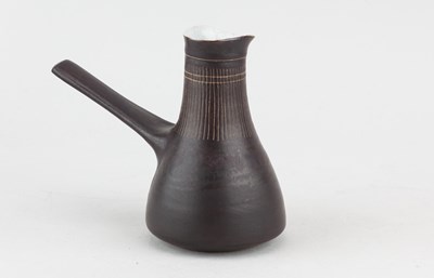 Lot 63 - LUCIE RIE (1902-1995); a stoneware milk jug...