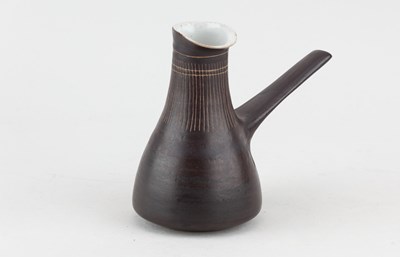 Lot 63 - LUCIE RIE (1902-1995); a stoneware milk jug...