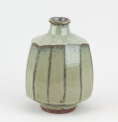 Lot 84 - PHIL ROGERS (1951-2020); a faceted stoneware...