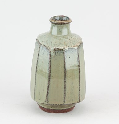 Lot 84 - PHIL ROGERS (1951-2020); a faceted stoneware...