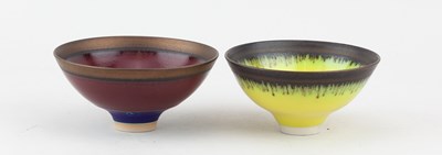Lot 83 - PETER WILLS (born 1955); a porcelain bowl...