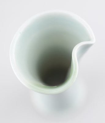 Lot 89 - RADEK ZEMLICKA; a pair of porcelain vases with...