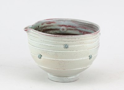 Lot 37 - JACK DOHERTY (born 1948); a porcelain pouring...