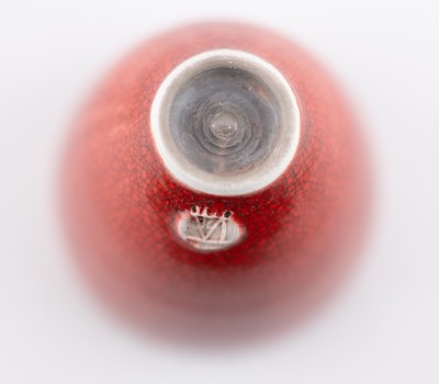 Lot 103 - TIM ANDREWS (born 1960); a raku cup covered in...