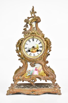 Lot 331 - A late 19th century French Rococo style gilt...