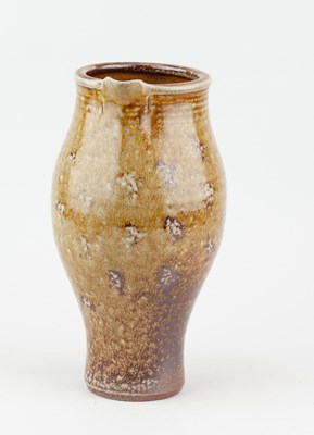Lot 129 - MICHAEL CASSON (1925-2003); a salt glazed jug...