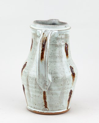 Lot 130 - MIKE DODD (born 1943); a stoneware jug covered...