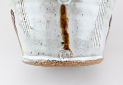 Lot 130 - MIKE DODD (born 1943); a stoneware jug covered...