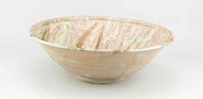 Lot 112 - GARY WOOD (1955-2023); a large stoneware bowl...