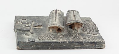 Lot 120 - JOHN MALTBY (1936-2020); a large square...