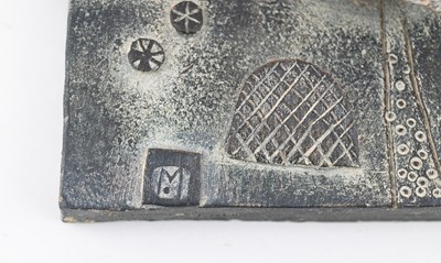 Lot 120 - JOHN MALTBY (1936-2020); a large square...