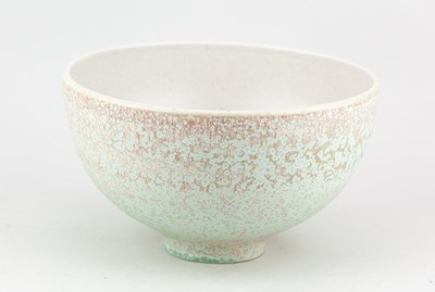Lot 132 - PETER WILSON; a porcelain bowl covered in...