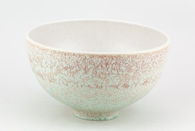 Lot 132 - PETER WILSON; a porcelain bowl covered in...