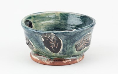 Lot 113 - HELOISE BARIOL; an earthenware bowl decorated...