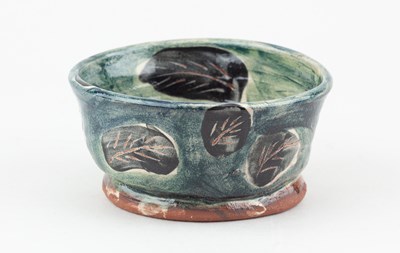 Lot 113 - HELOISE BARIOL; an earthenware bowl decorated...