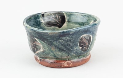 Lot 113 - HELOISE BARIOL; an earthenware bowl decorated...