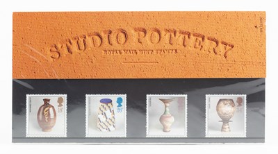 Lot 142 - 'Studio Pottery', a presentation pack of four...