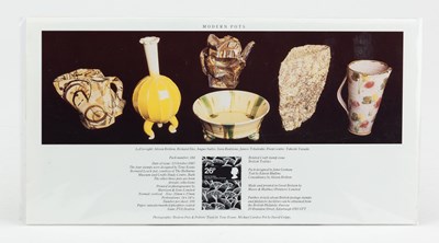 Lot 142 - 'Studio Pottery', a presentation pack of four...