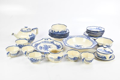 Lot 500 - ROYAL DOULTON; a 'Norfolk' pattern part tea...