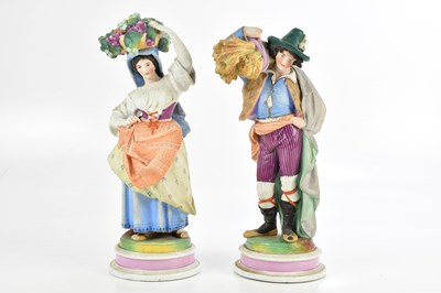 Lot 466 - A pair of late 19th century Continental...