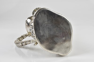 Lot 1435 - BERTHOLD MULLER; a Hanau silver toby jug...