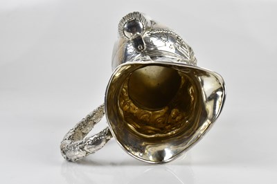 Lot 1435 - BERTHOLD MULLER; a Hanau silver toby jug...
