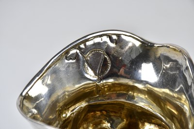 Lot 1435 - BERTHOLD MULLER; a Hanau silver toby jug...