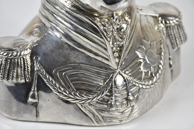 Lot 1435 - BERTHOLD MULLER; a Hanau silver toby jug...