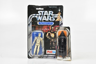 Lot 1175 - PALITOY; a boxed Star Wars C-3PO and a figure...